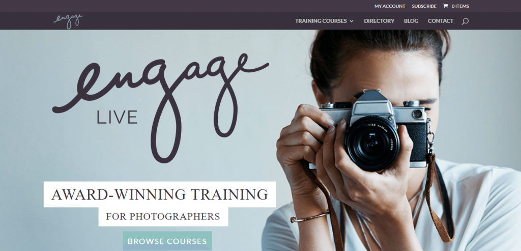 Engage Live Photography Training