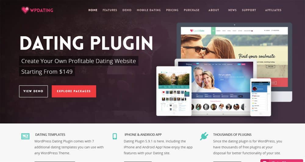 wordpress template for dating site dating behind your parents back